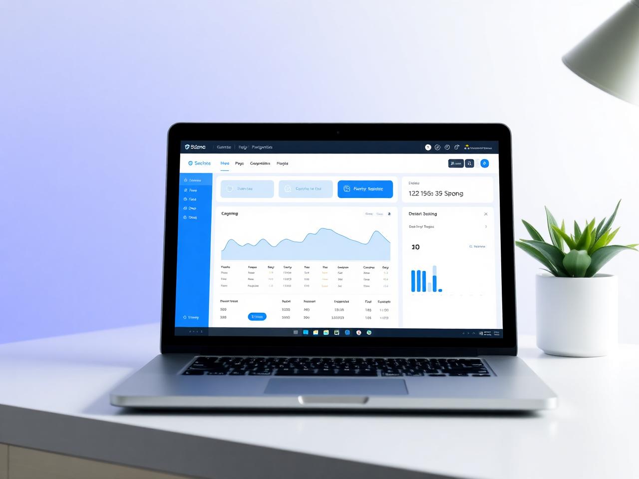 Orbit SaaS — Dashboard — projet Web réalisé par FABERT Design